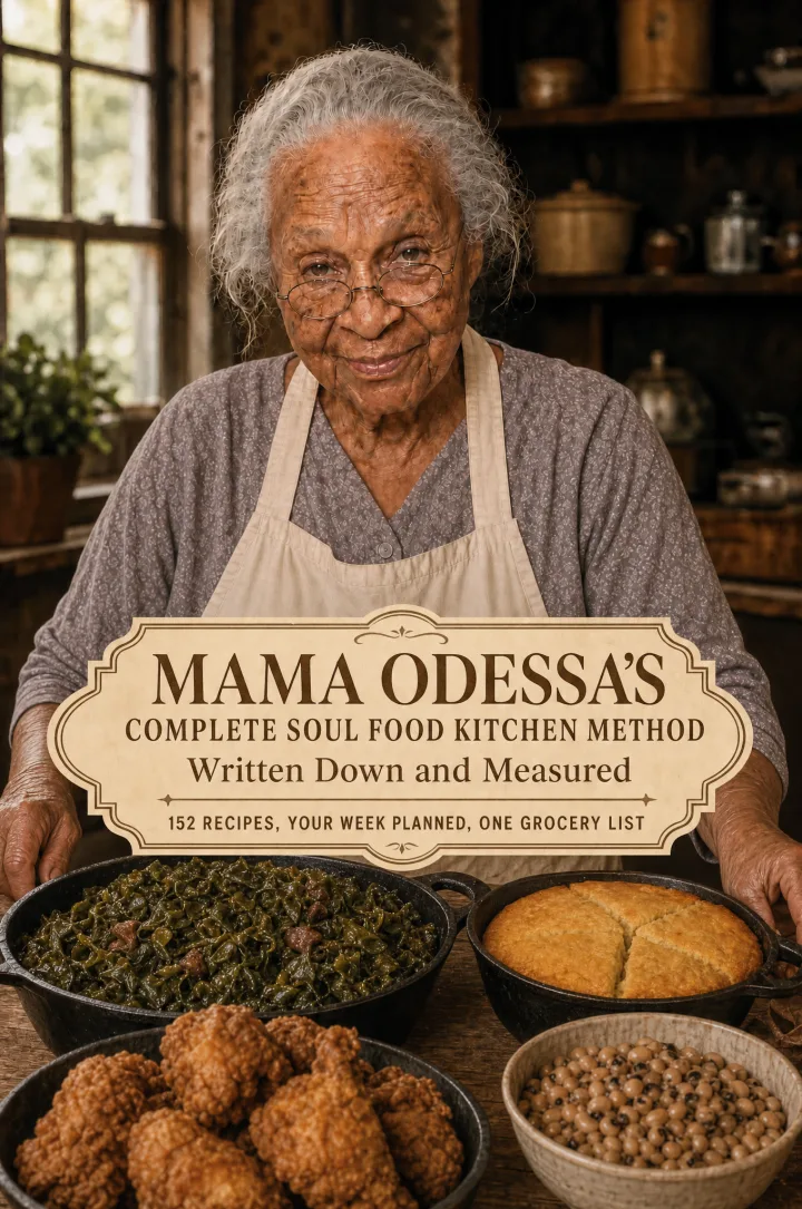 Mama Odessa’s Complete Soul Food Kitchen Method, the cover